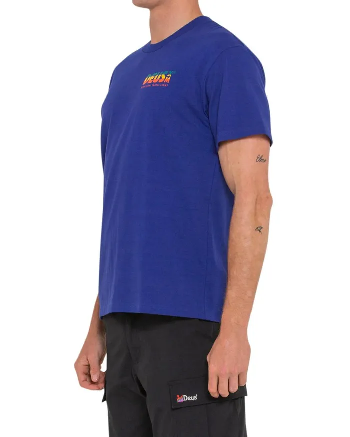 Reservoir Tee 8211 Spectrum Blue Men Deus Ex Machina Tees Reservoir Tee 8211 Spectrum Blue Men Deus Ex Machina Tees