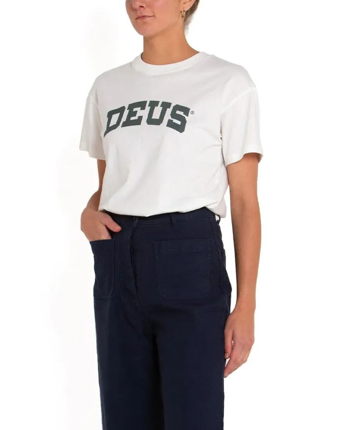 Revolution Tee 8211 Vintage White Women Deus Ex Machina Tees