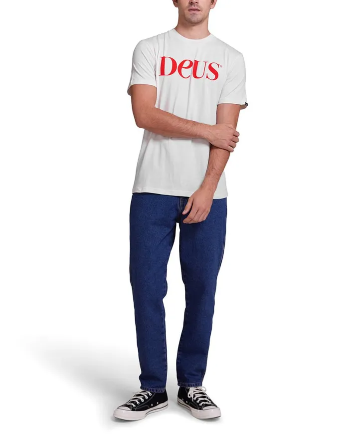 Rico Tee 8211 Vintage White Men Deus Ex Machina Tees Rico Tee 8211 Vintage White Men Deus Ex Machina Tees