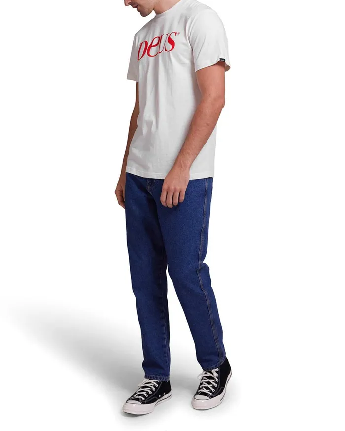 Rico Tee 8211 Vintage White Men Deus Ex Machina Tees Rico Tee 8211 Vintage White Men Deus Ex Machina Tees