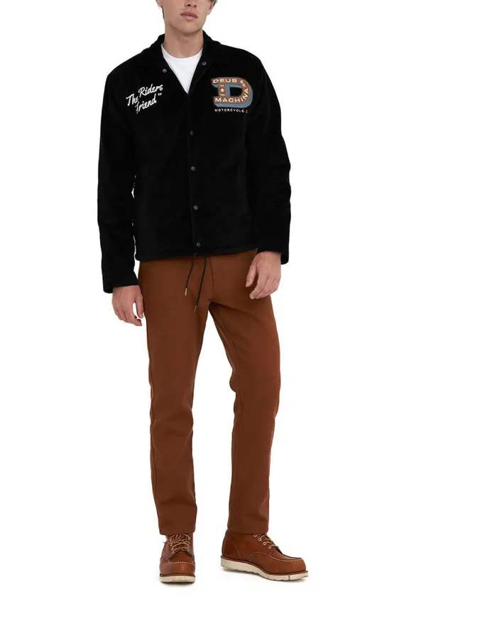 Riders Friend Coach 8211 Black Men Deus Ex Machina Jackets Riders Friend Coach 8211 Black Men Deus Ex Machina Jackets