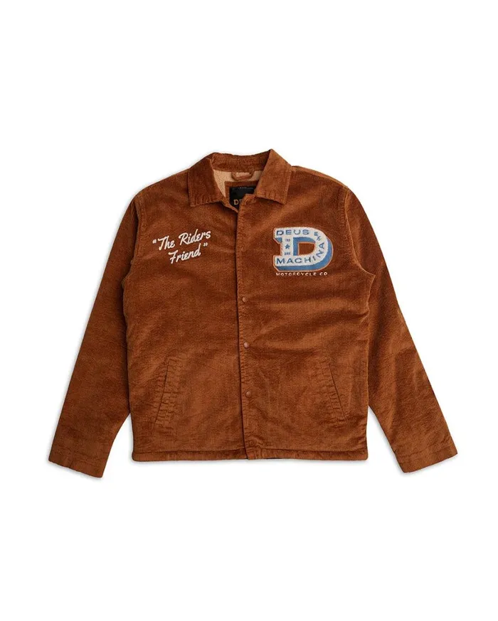 Riders Friend Coach 8211 Tan Men Deus Ex Machina Jackets Riders Friend Coach 8211 Tan Men Deus Ex Machina Jackets
