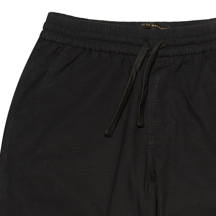 Riley Ripstop Pant 8211 BLACK Men Deus Ex Machina Pants Riley Ripstop Pant 8211 BLACK Men Deus Ex Machina Pants