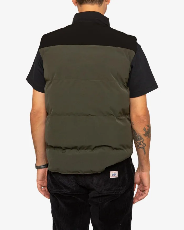 Robson Padded Vest Regular Fit 8211 Forest Night Men Deus Ex Machina Jackets Robson Padded Vest Regular Fit 8211 Forest Night Men Deus Ex Machina Jackets