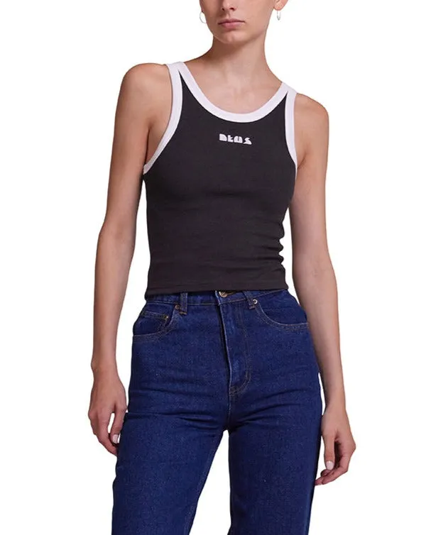 Rocks Tank 8211 Anthracite Women Deus Ex Machina Tees