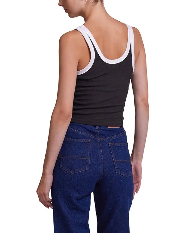 Rocks Tank 8211 Anthracite Women Deus Ex Machina Tees Rocks Tank 8211 Anthracite Women Deus Ex Machina Tees