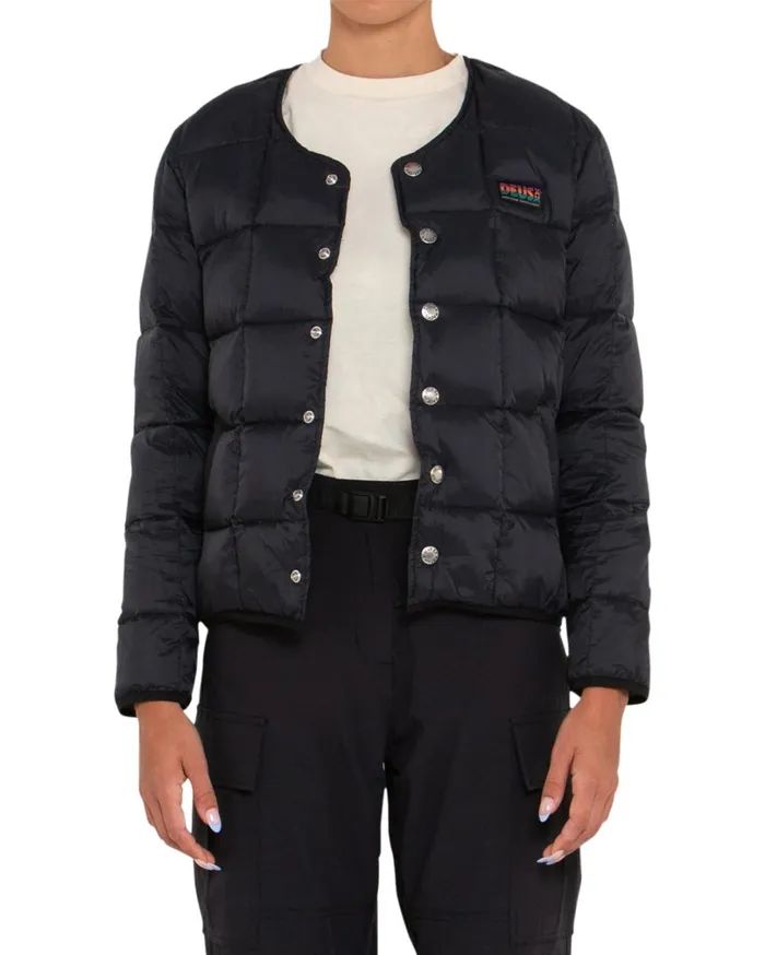 Ronnie Jacket 8211 Black Reversible Women Deus Ex Machina Outerwear