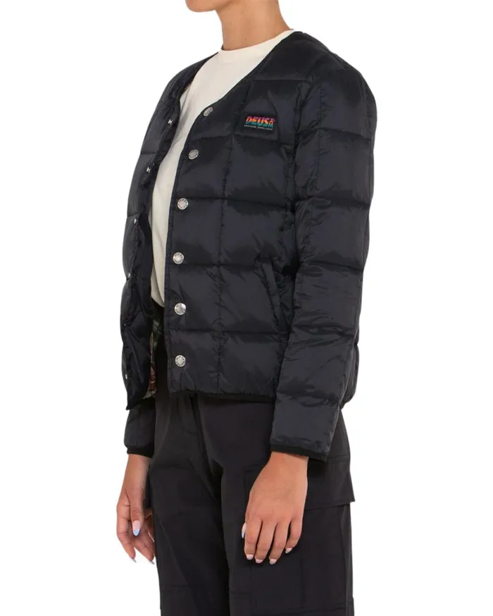 Ronnie Jacket 8211 Black Reversible Women Deus Ex Machina Outerwear Ronnie Jacket 8211 Black Reversible Women Deus Ex Machina Outerwear