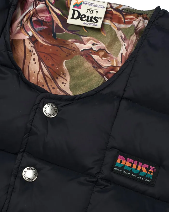 Ronnie Jacket 8211 Black Reversible Women Deus Ex Machina Outerwear Ronnie Jacket 8211 Black Reversible Women Deus Ex Machina Outerwear