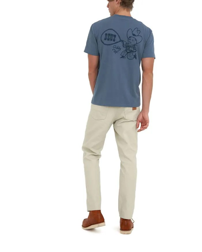 Ropeburn Tee 8211 Bluestone Men Deus Ex Machina Tees Ropeburn Tee 8211 Bluestone Men Deus Ex Machina Tees