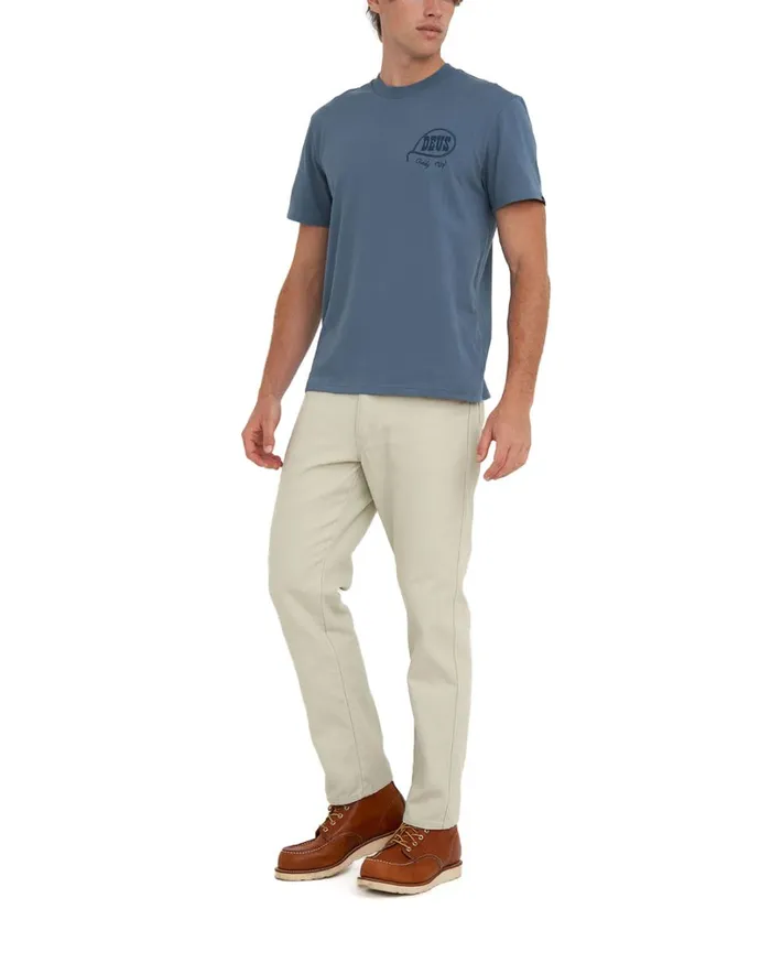 Ropeburn Tee 8211 Bluestone Men Deus Ex Machina Tees Ropeburn Tee 8211 Bluestone Men Deus Ex Machina Tees