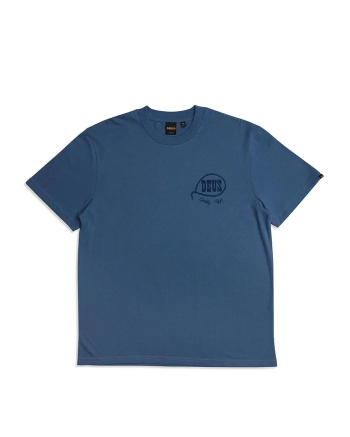 Ropeburn Tee 8211 Bluestone Men Deus Ex Machina Tees Ropeburn Tee 8211 Bluestone Men Deus Ex Machina Tees