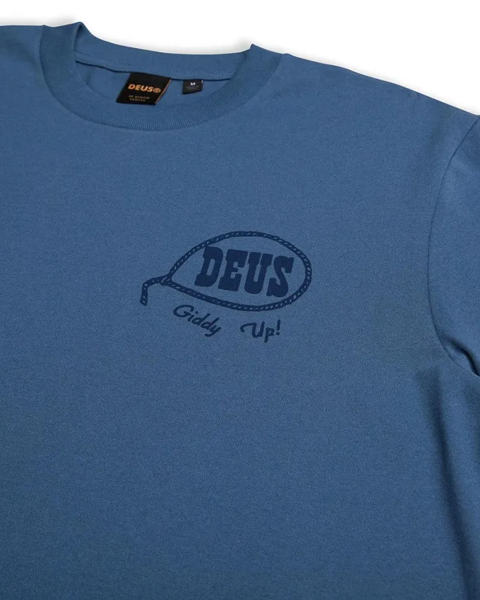 Ropeburn Tee 8211 Bluestone Men Deus Ex Machina Tees Ropeburn Tee 8211 Bluestone Men Deus Ex Machina Tees