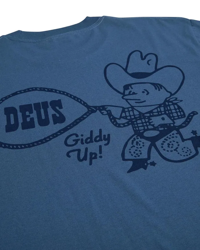Ropeburn Tee 8211 Bluestone Men Deus Ex Machina Tees Ropeburn Tee 8211 Bluestone Men Deus Ex Machina Tees