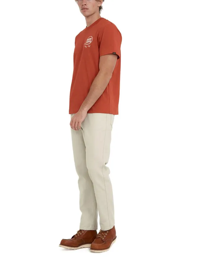 Ropeburn Tee 8211 Red Clay Men Deus Ex Machina Tees Ropeburn Tee 8211 Red Clay Men Deus Ex Machina Tees