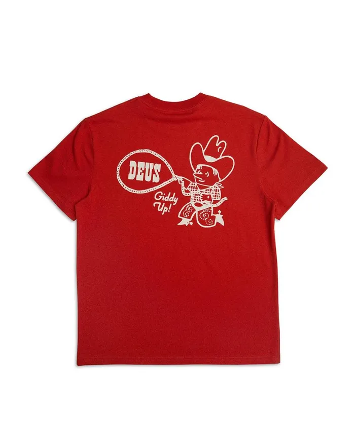 Ropeburn Tee 8211 Red Clay Men Deus Ex Machina Tees Ropeburn Tee 8211 Red Clay Men Deus Ex Machina Tees