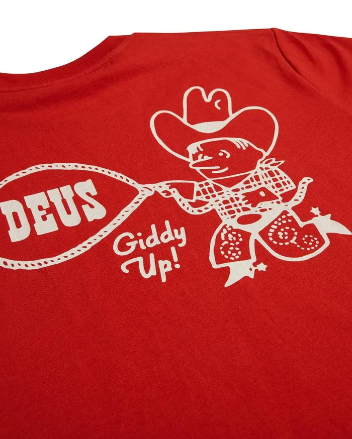 Ropeburn Tee 8211 Red Clay Men Deus Ex Machina Tees Ropeburn Tee 8211 Red Clay Men Deus Ex Machina Tees