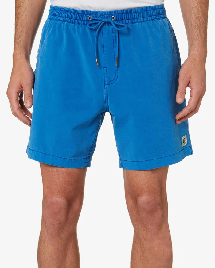 Sandbar Garment Dye 16034 8211 French Blue Men Deus Ex Machina Boardshorts
