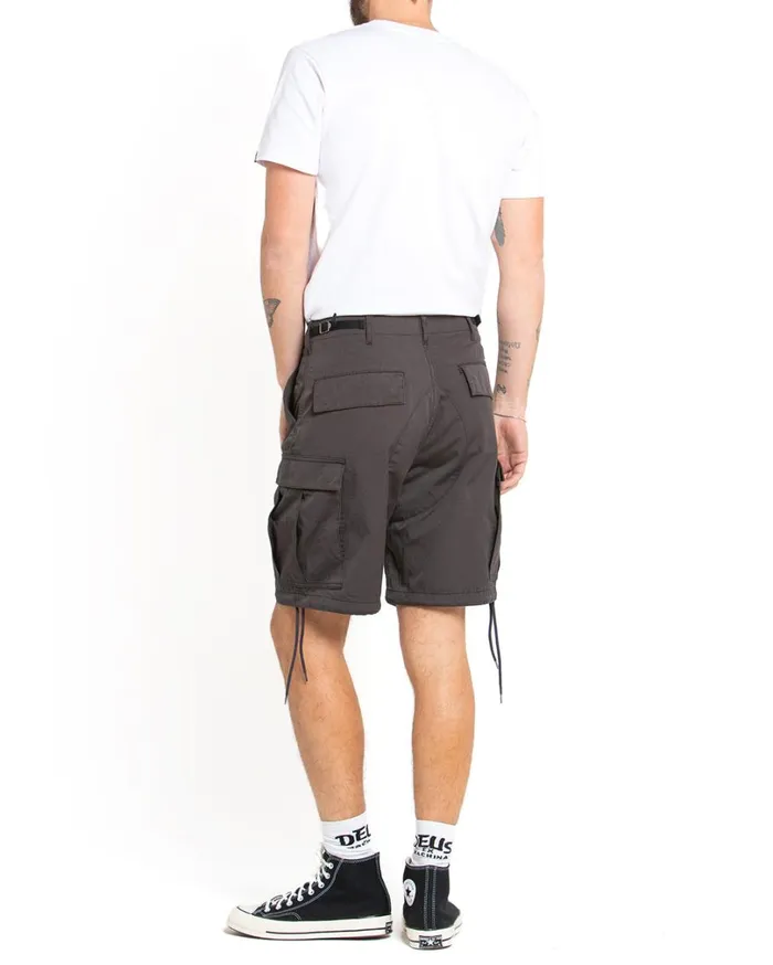 Sawyer BDU Short 8211 Anthracite Men Deus Ex Machina Shorts Sawyer BDU Short 8211 Anthracite Men Deus Ex Machina Shorts