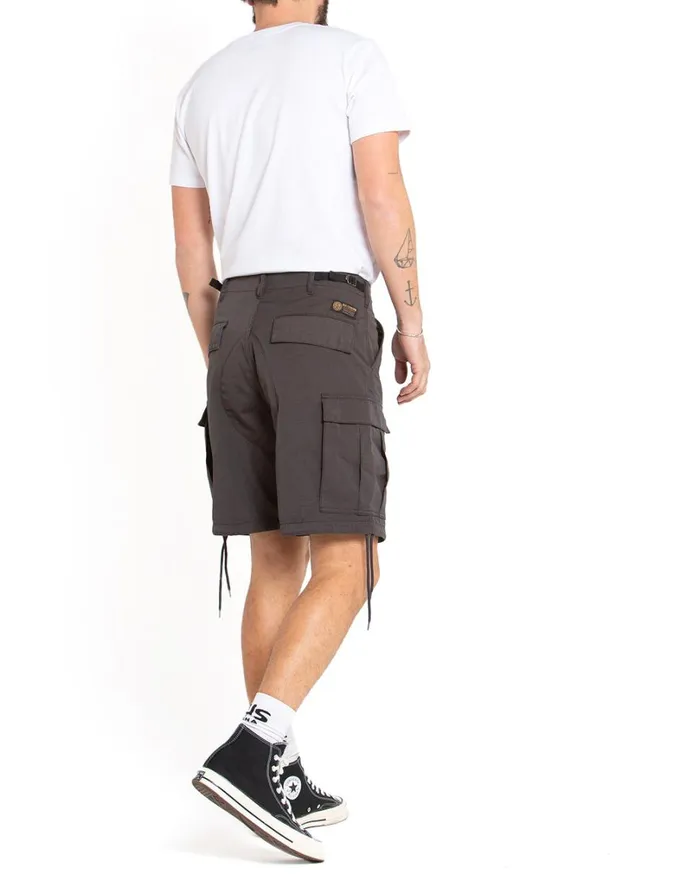 Sawyer BDU Short 8211 Anthracite Men Deus Ex Machina Shorts Sawyer BDU Short 8211 Anthracite Men Deus Ex Machina Shorts