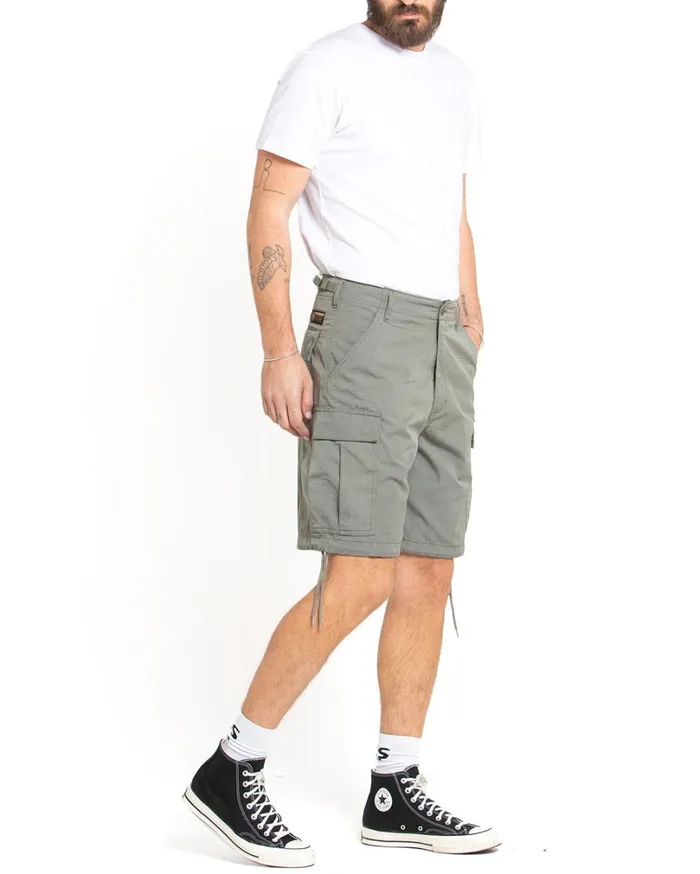 Sawyer BDU Short 8211 Lichen Green Men Deus Ex Machina Shorts Sawyer BDU Short 8211 Lichen Green Men Deus Ex Machina Shorts