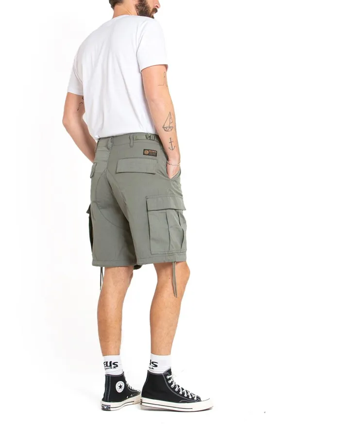 Sawyer BDU Short 8211 Lichen Green Men Deus Ex Machina Shorts Sawyer BDU Short 8211 Lichen Green Men Deus Ex Machina Shorts