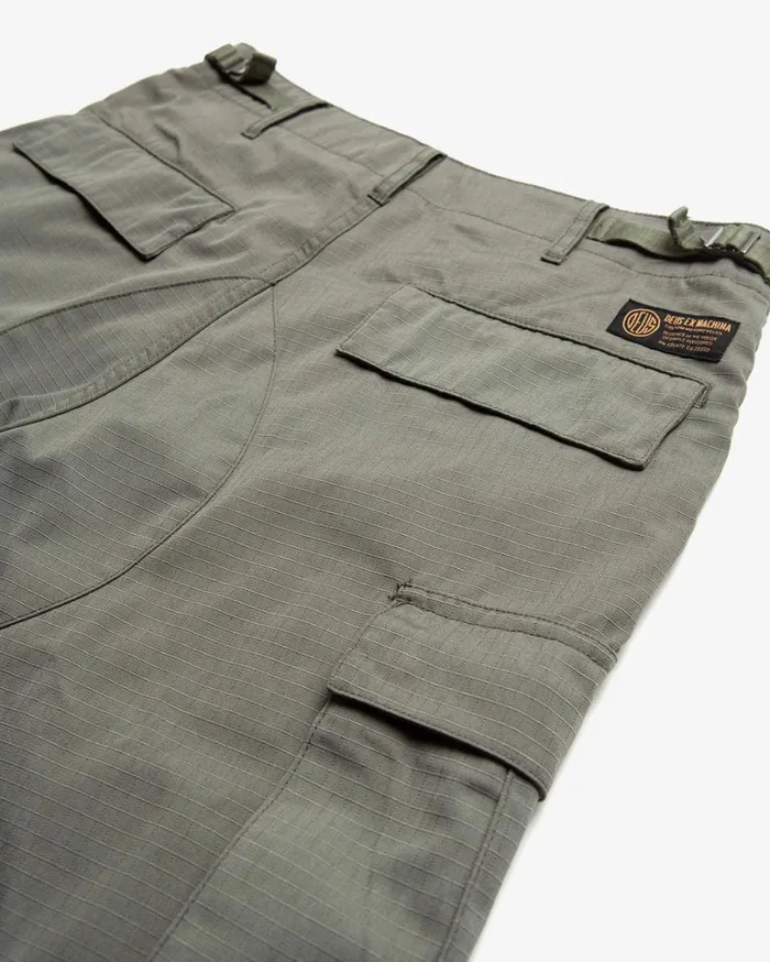 Sawyer BDU Short 8211 Lichen Green Men Deus Ex Machina Shorts Sawyer BDU Short 8211 Lichen Green Men Deus Ex Machina Shorts