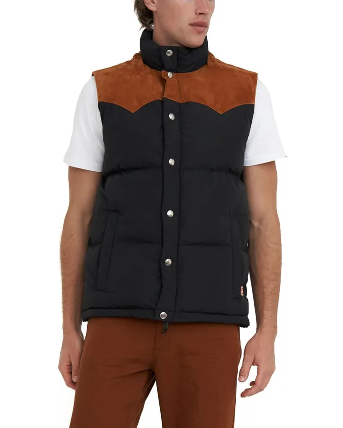 Scout Puffa Vest 8211 Black Men Deus Ex Machina Jackets