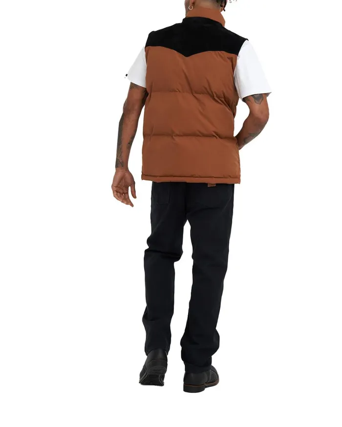 Scout Puffa Vest 8211 Tan Men Deus Ex Machina Jackets Scout Puffa Vest 8211 Tan Men Deus Ex Machina Jackets