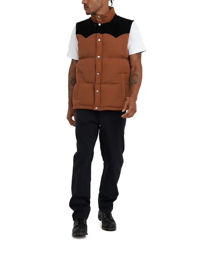Scout Puffa Vest 8211 Tan Men Deus Ex Machina Jackets Scout Puffa Vest 8211 Tan Men Deus Ex Machina Jackets