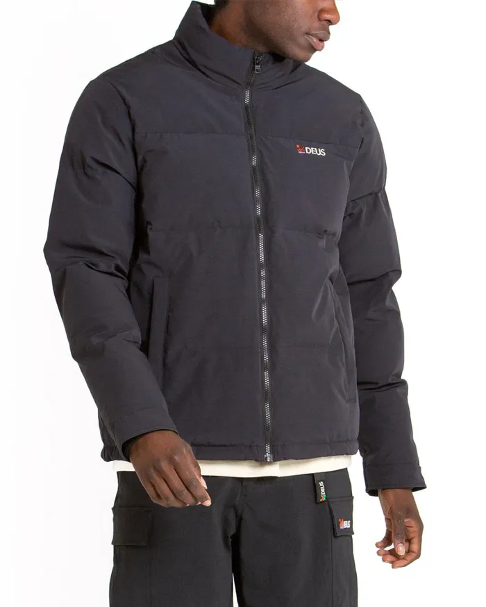 Scout Puffer Jacket 8211 Black Men Deus Ex Machina Jackets