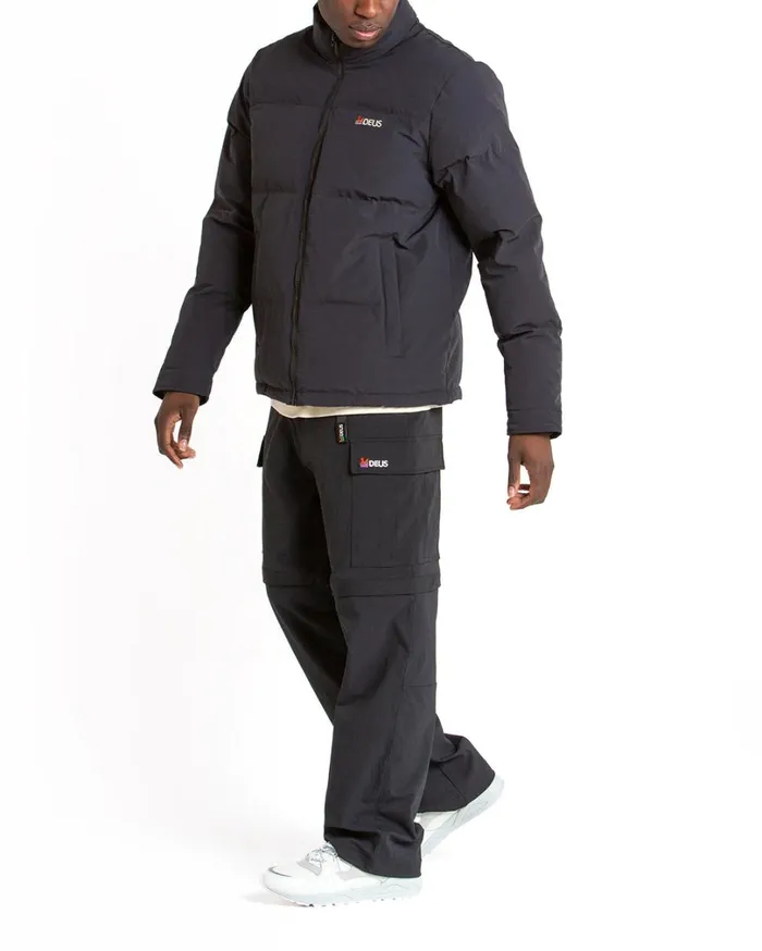 Scout Puffer Jacket 8211 Black Men Deus Ex Machina Jackets Scout Puffer Jacket 8211 Black Men Deus Ex Machina Jackets