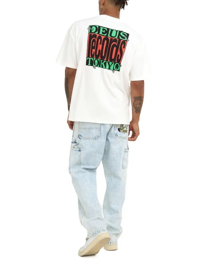Screw Loose Tee 8211 Vintage White Men Deus Ex Machina Tees Screw Loose Tee 8211 Vintage White Men Deus Ex Machina Tees