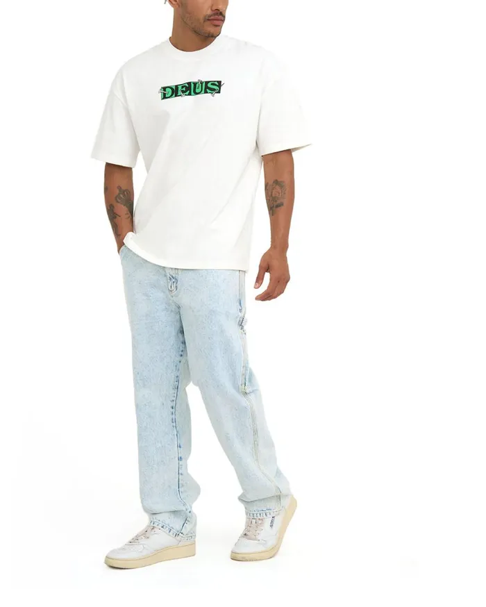 Screw Loose Tee 8211 Vintage White Men Deus Ex Machina Tees Screw Loose Tee 8211 Vintage White Men Deus Ex Machina Tees