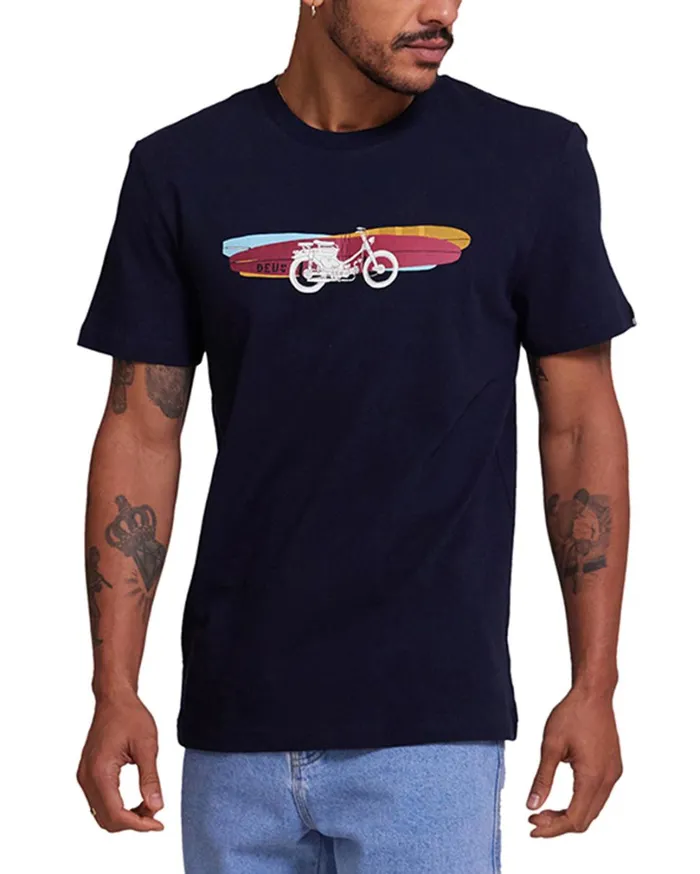 Seasider Tee 8211 Navy Men Deus Ex Machina Tees