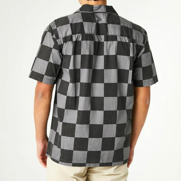 Senna Check Shirt 8211 Black Check Men Deus Ex Machina Shirts Senna Check Shirt 8211 Black Check Men Deus Ex Machina Shirts