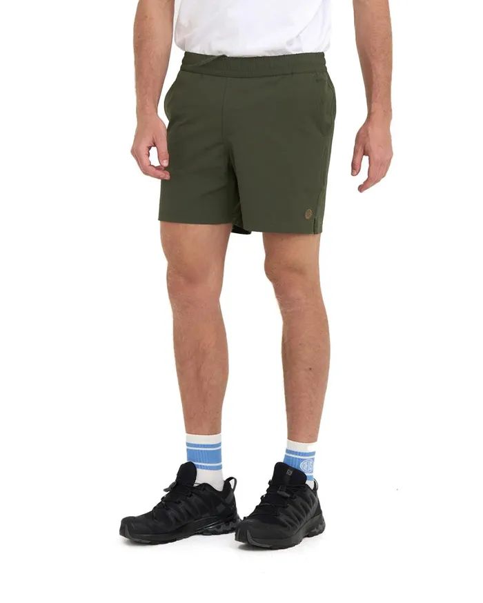 Service Cordura Swim Short 8211 Olive Men Deus Ex Machina Boardshorts