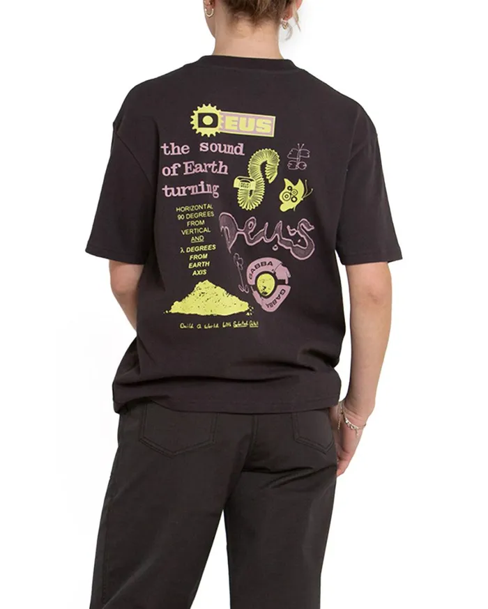 Service Manual Tee 8211 Anthracite Women Deus Ex Machina Tees