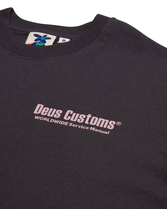 Service Manual Tee 8211 Anthracite Women Deus Ex Machina Tees Service Manual Tee 8211 Anthracite Women Deus Ex Machina Tees