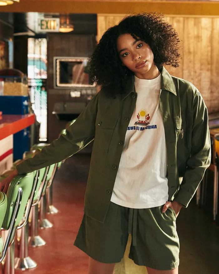 Sherly Shirt 8211 Clover Women Deus Ex Machina Shirts Sherly Shirt 8211 Clover Women Deus Ex Machina Shirts