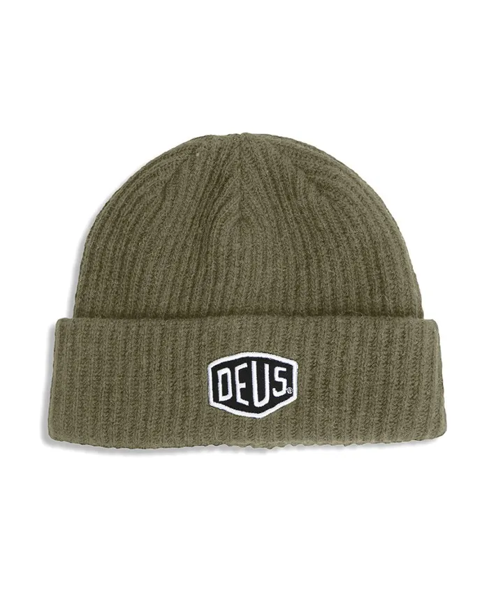 Shield Beanie 8211 Forest Green MenWomen Deus Ex Machina Classics