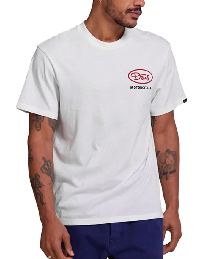 Shimmy Tee 8211 Vintage White Men Deus Ex Machina Tees