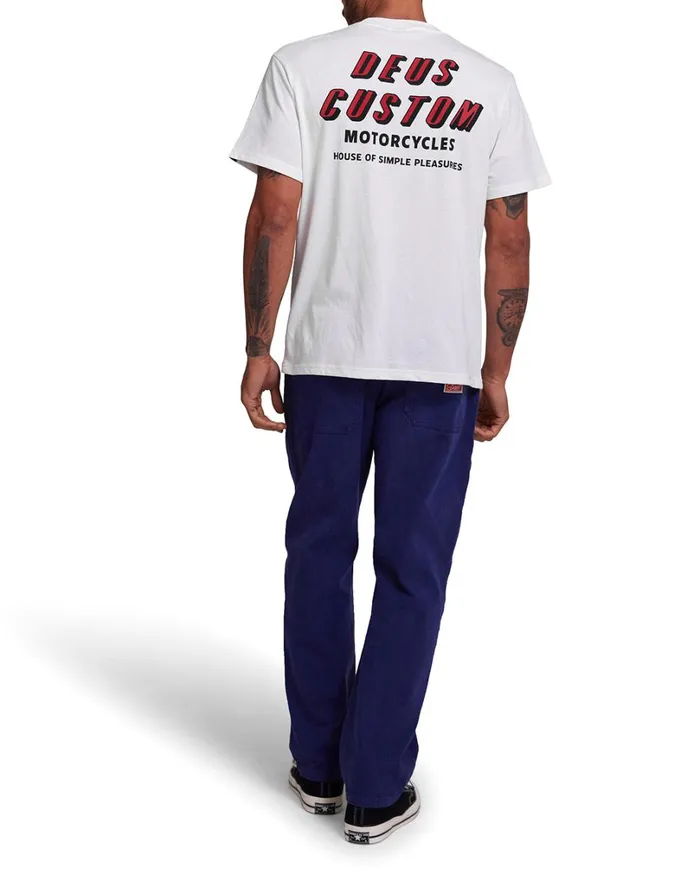 Shimmy Tee 8211 Vintage White Men Deus Ex Machina Tees Shimmy Tee 8211 Vintage White Men Deus Ex Machina Tees