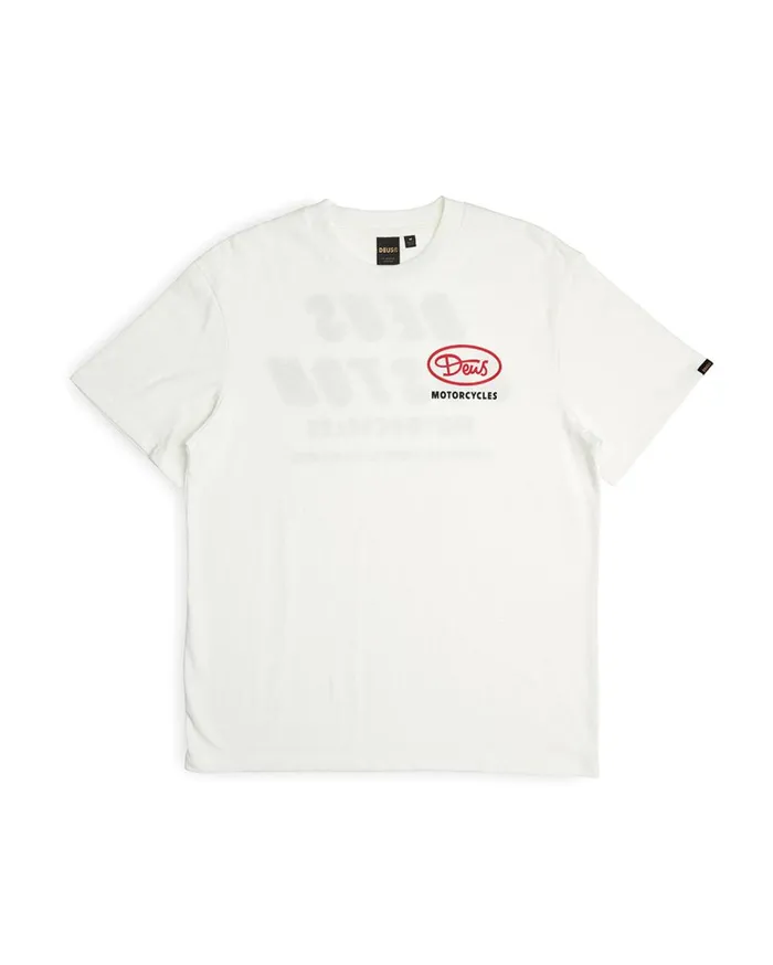 Shimmy Tee 8211 Vintage White Men Deus Ex Machina Tees Shimmy Tee 8211 Vintage White Men Deus Ex Machina Tees