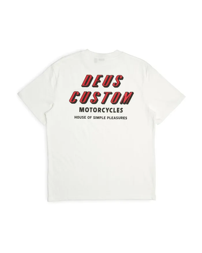 Shimmy Tee 8211 Vintage White Men Deus Ex Machina Tees Shimmy Tee 8211 Vintage White Men Deus Ex Machina Tees