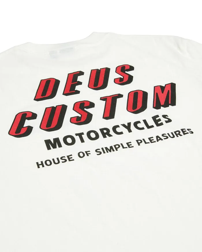 Shimmy Tee 8211 Vintage White Men Deus Ex Machina Tees Shimmy Tee 8211 Vintage White Men Deus Ex Machina Tees