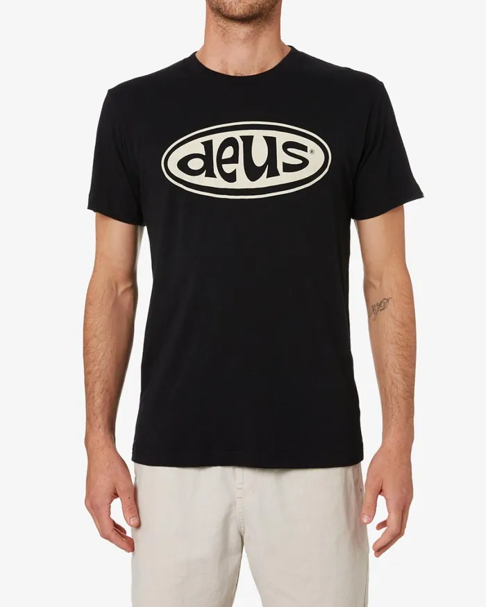 Shiner Tee Regular Fit 8211 Black Men Deus Ex Machina Tees