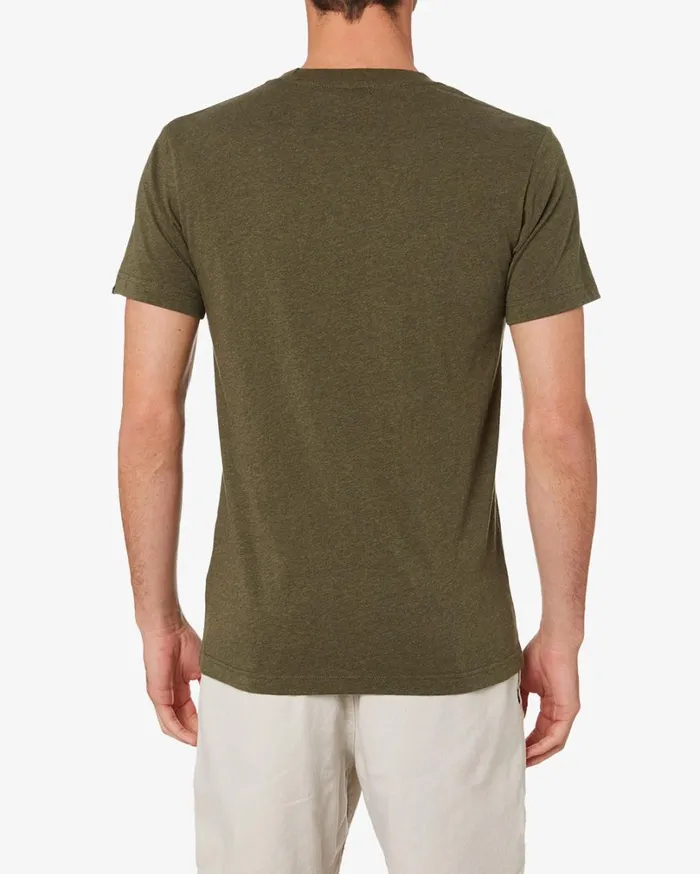 Shiner Tee Regular Fit 8211 Leaf Marle Men Deus Ex Machina Tees Shiner Tee Regular Fit 8211 Leaf Marle Men Deus Ex Machina Tees