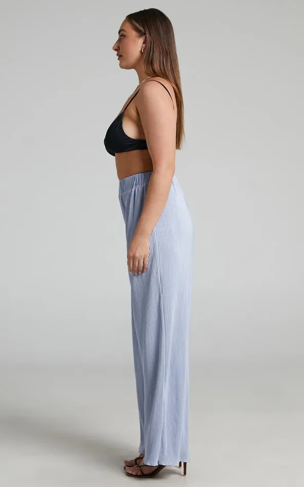 Showpo 4th and Reckless 8211 Palais Trouser In Blue Women Pants