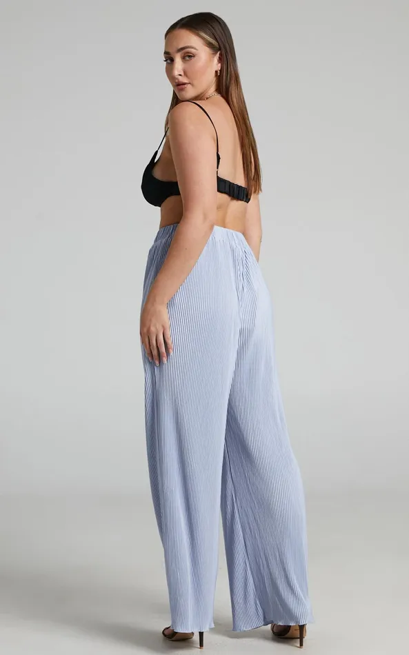 Showpo 4th and Reckless 8211 Palais Trouser In Blue Women Pants